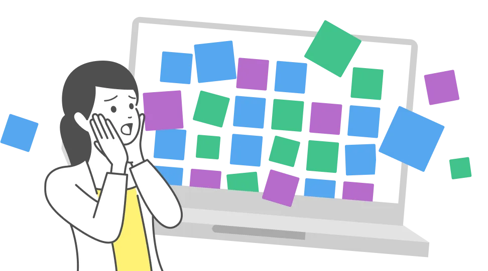 kintoneのアプリが増えすぎて縦長になったポータル画面